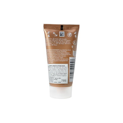 Tube of skincare product with label on a white background
