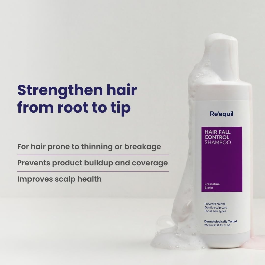 Shampoo bottle with text on a white background