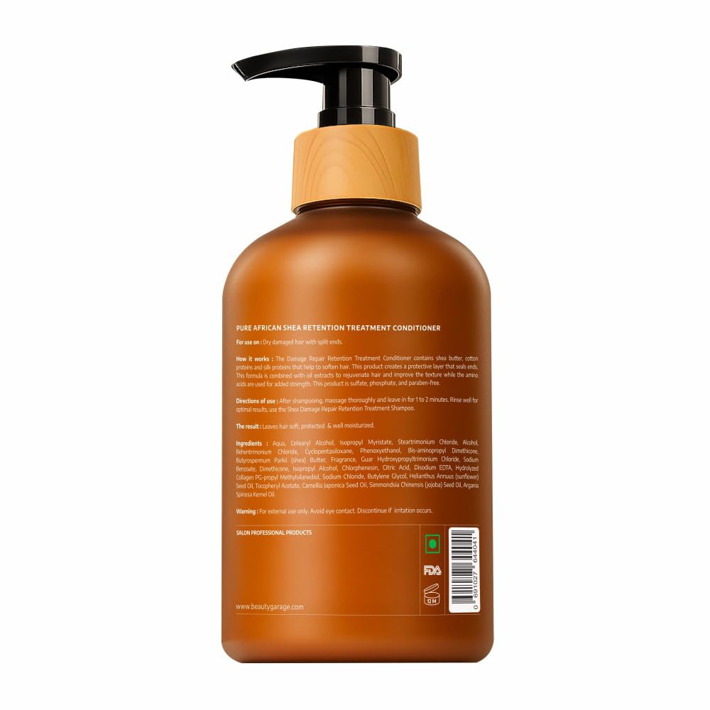 Beauty Garage Pure African Shea Retention Treatment Conditioner 750ml