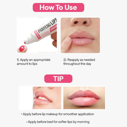 MEDIHEAL Pantenolips Healssence Berry Pink LipEssence (10 ml) Hydrating Korean Treatment with Panthenol, Berry Extracts & Vitamin E for Dry Chapped Lips with Natural Pink Tint, Intensive Lip Care