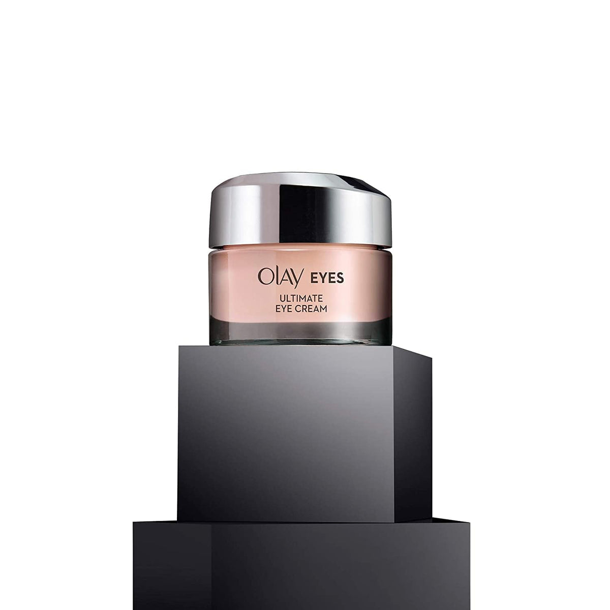 Olay Eyes Ultimate Eye Cream jar on a white background