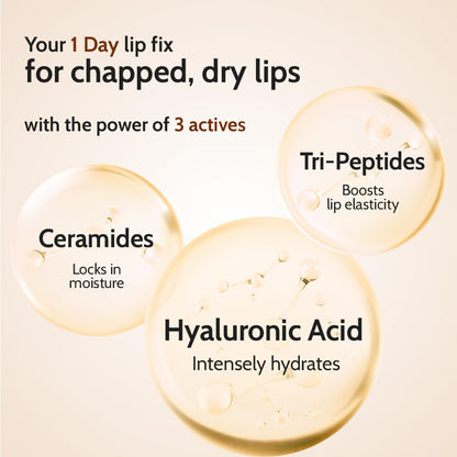 Chemist At Play Natural Lip Balm with SPF 50 PA++++ | 4.5 g, 1% Kojic Acid & Ceramides | Lip balm for Dark and Dry Lips | Brightening Lip Balm | Removes Pigmentation | For Men & Women