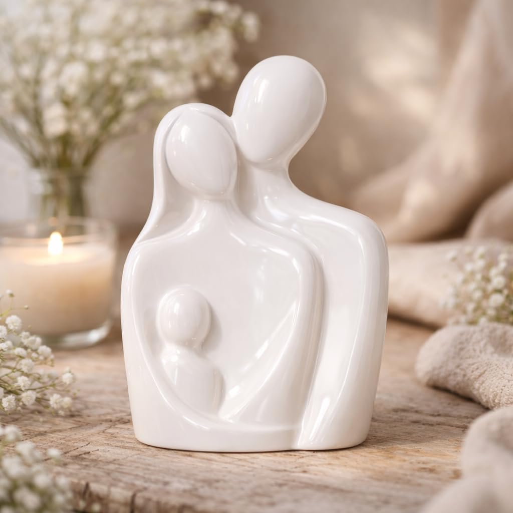 CraftVatika Family Showpiece Home Decor Items for Living Room, Bed Room, Decoration for Center Table, Wall Shelf, Desk Decor for Home Office, Housewarming Gifts, Baby Shower Gifts