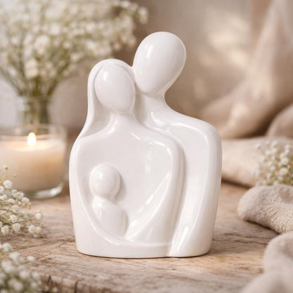 CraftVatika Family Showpiece Home Decor Items for Living Room, Bed Room, Decoration for Center Table, Wall Shelf, Desk Decor for Home Office, Housewarming Gifts, Baby Shower Gifts