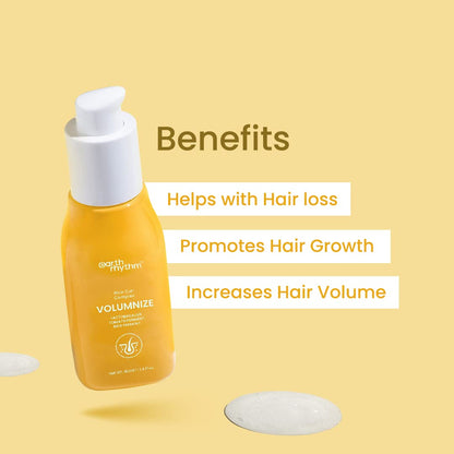 Earth Rhythm Volumizing Rice Curl Complex with Tomato Ferment, Ricewater, Strengthren, Nourishes & Conditions Hair | Hair Serum - 40 ml