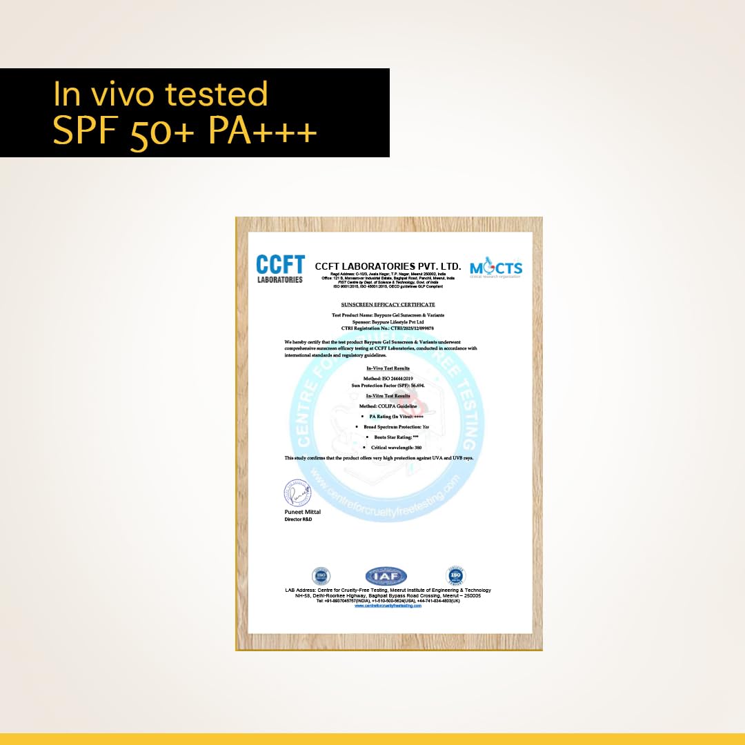 Certification document with logos and text on a white background