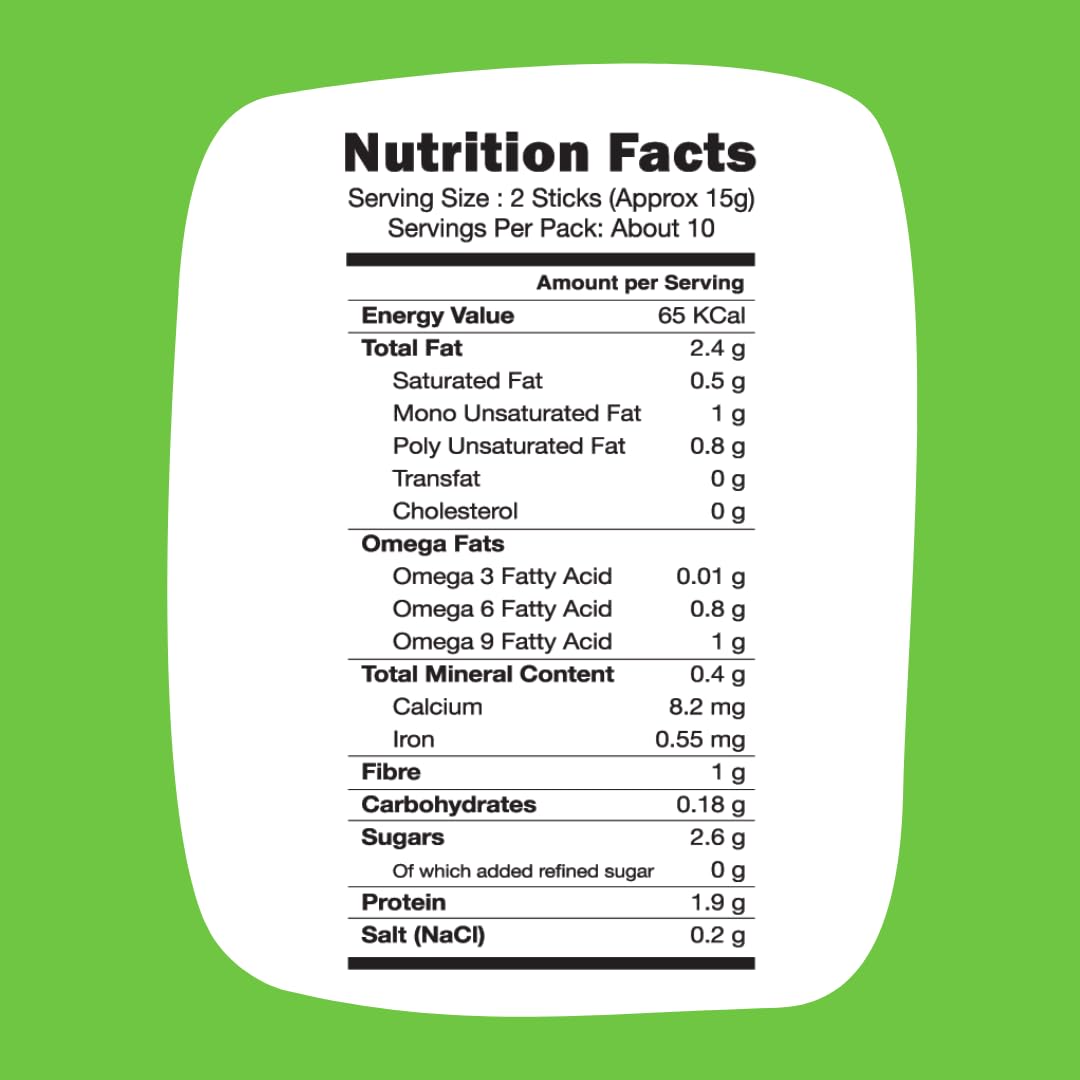 Early Foods - No Refined Sugar No Maida Ajwain Teething Sticks | 100% Whole Wheat Teething Snacks | Food Teether | Sweetened with Jaggery 150g