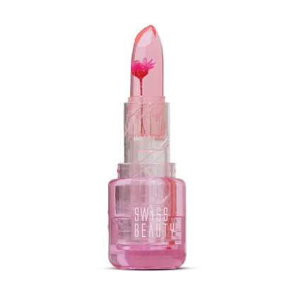 Swiss Beauty Jelly Bloom pH Lip Balm | Colour-Changing Tint | Hydrating | With Vitamin E | Vegan | Paraben-Free | Cruelty-Free | 3.6g, Shade- Pink Petal