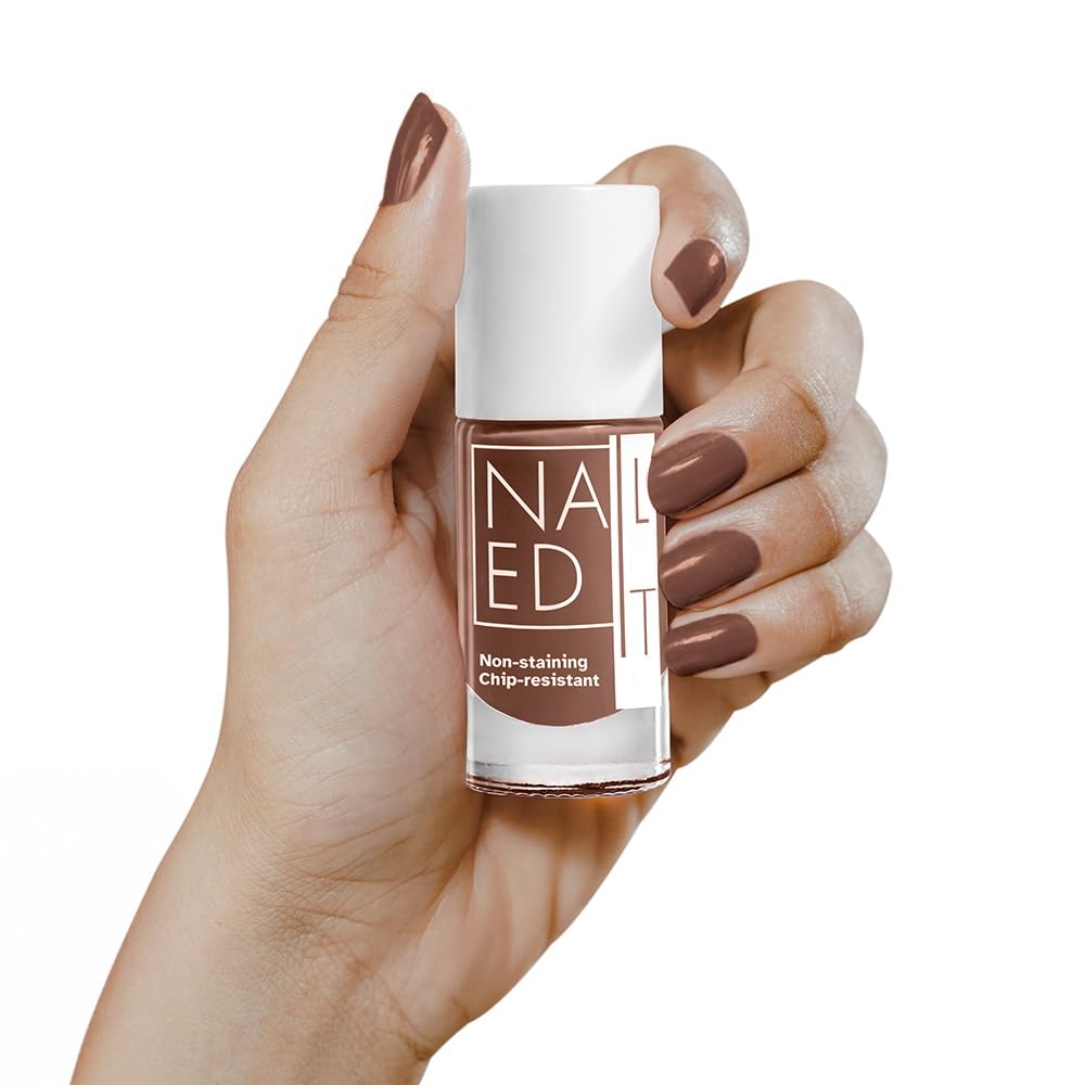 Daily Life Forever52 Nailed It Nail Lacquer – High Shine, Quick Dry, Long Wear, Chip-Resistant Nail Polish with Nourishing Formula (Pastel Brown-005, 11ml)