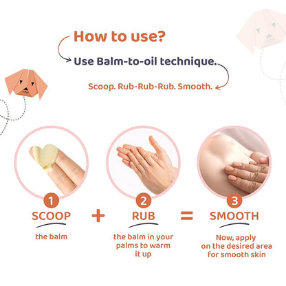CITTA Baby Face & Body Balm – 50g | With Shea Butter, Vitamin E & 8 Natural Oils | For Dry & Sensitive Skin | Gentle Moisturizer for Babies, Kids & Adults | Non-Greasy, Non-Sticky Formula