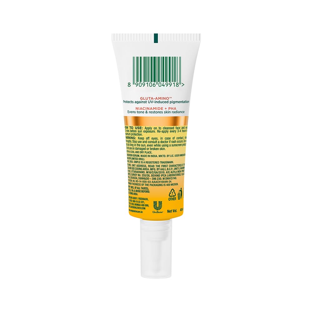 Tube of skincare product with label on a white background