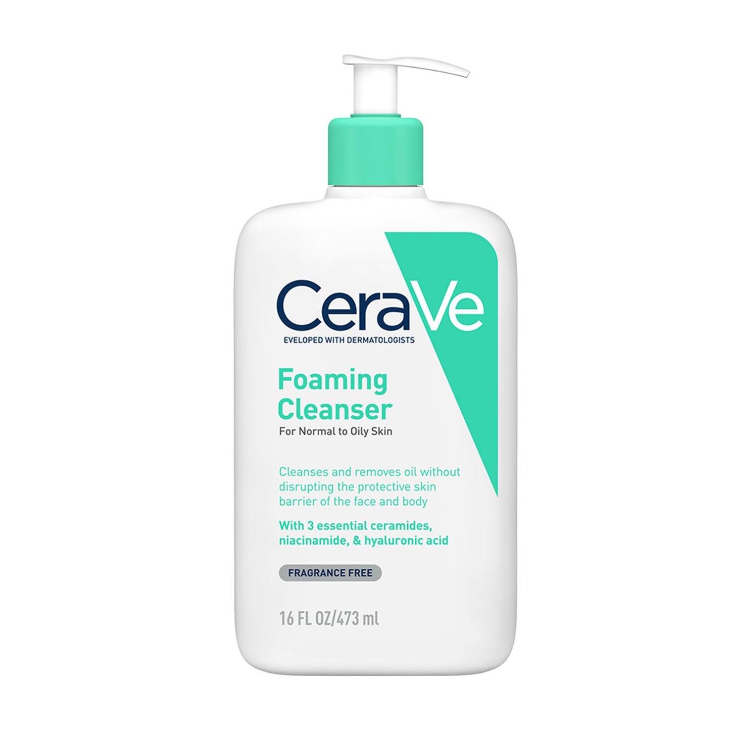 CeraVe Foaming Cleanser For Normal To Oily Skin