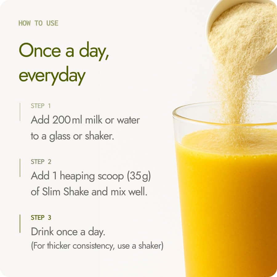 Kapiva Mango Slim Shake 750g | High-Protein Meal Replacement Drink with 7 Ayurvedic Herbs for Weight Control