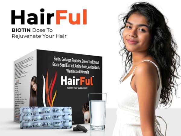 HairFul Healthy Hair Supplement 30 Tablets (Pack of 2 X 15)