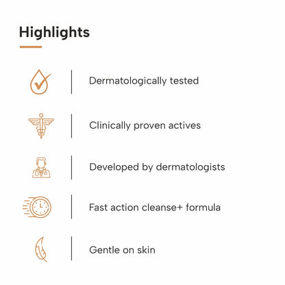 DERMATOUCH Bye Bye Pigmentation Face Wash || Anti Pigmentation for Women/Men with Niacinamide, Kojic Acid, & Glutathione - 70G