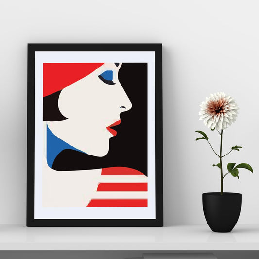 wall frames for living room Bedroom Office decor/Paintings for home decoration Brown Framed poster art prints for room decor (Multicolor single frame) (10x13 inches, ART 5)