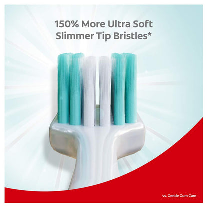 Colgate Gentle Enamel Ultra Soft Bristles Manual Toothbrush For Adults, 4 Pcs & Sensitive Toothpaste With Clove Oil, For Sensitivity Relief, 160G, Assorted