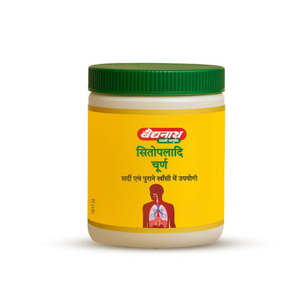 Baidyanath Sitopaladi Churna – 50g | Cough & Cold, Sore Throat & Digestive Wellness | Relief Chest Congestion & Nose Block |