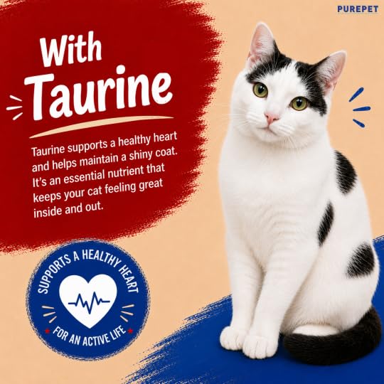Purepet Creamy Lickable Cat Treats(15g x 24 Pieces) 360g | Crab & Chicken Flavour | Rich in Protein | Taurine for Heart & Vision | Ideal for Training | Promotes Hydration| for Kitten & Adult Cats