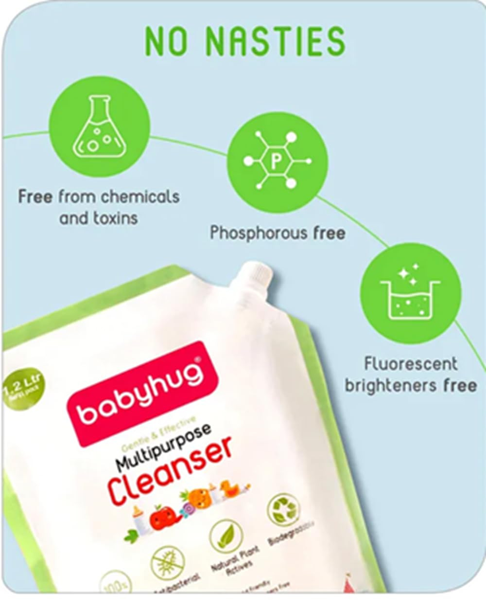 Babyhug LIquid Cleanser (1200ml)