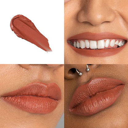 LoveChild Masaba Mamma mia! Lush-Matte Lip Crème - Masala Chai (Nude Brown) Lush Matte Finish, Intense Hydration, Long Lasting, 3ml