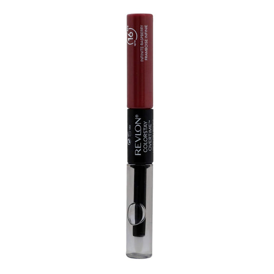 Revlon Colorstay Overtime Lip Color, Shimmery Finish, 4ml - Infinite Raspberry