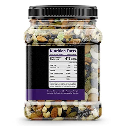 Nature Prime Premium Mix Dry Fruits and Nuts with Almonds| Cashew| Kishmish | Apricot | Black Raisins | kiwi | Dry Fruits, Seeds & Nuts