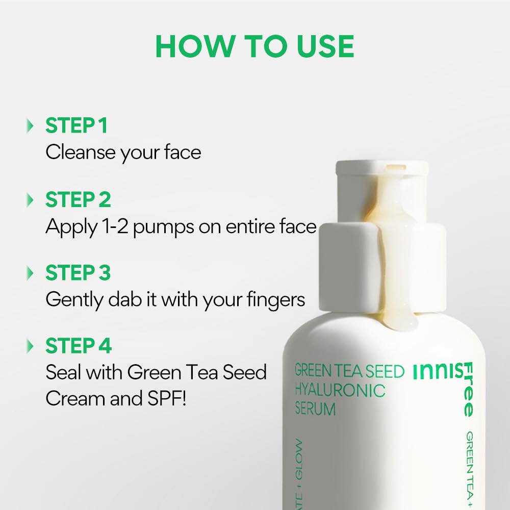 Innisfree Green Tea Hyaluronic Hydrating Serum