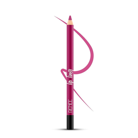 RENEE Define Pencil Lip Liner - Misty Pink, Long Lasting & Smudge Proof, Full Coverage, Intensely Pigmented, Easy Glide Formula, Vitamin E & Castor Oil Infused, 1.2Gm