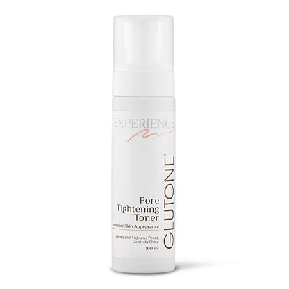 Glutone Pore Tightening Toner bottle on a white background