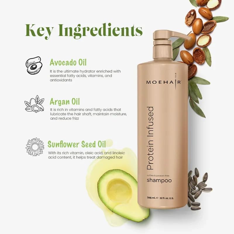 Moehair Protein Infused Shampoo - 355ml