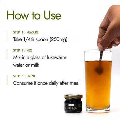 Kapiva Original Himalayan Shilajit/Shilajeet Resin 40g |Super Saver Pack| 250mg/Serving | For Energy, Endurance & Vitality | 160 Servings | 100% Ayurvedic