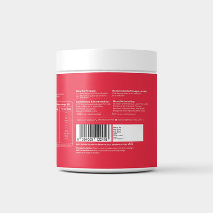 The Healthspan Co. Pure Korean Marine Collagen 250g for Skin, Hair, Nails, Bones & Joints, Hydrolyzed Collagen I & III Powder with Biotin, Hyaluronic Acid & L-Glutathione for Women & Men, Watermelon Flavor, 25 Serves