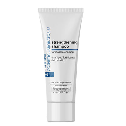 FCL Strengthening Shampoo| Strengthens Hair | Controls Hair Fall | Reduces Frizz | Promotes Hair Growth | Cleans Scalp | Mild Shampoo | Paraben & Sulphate Free 15ml