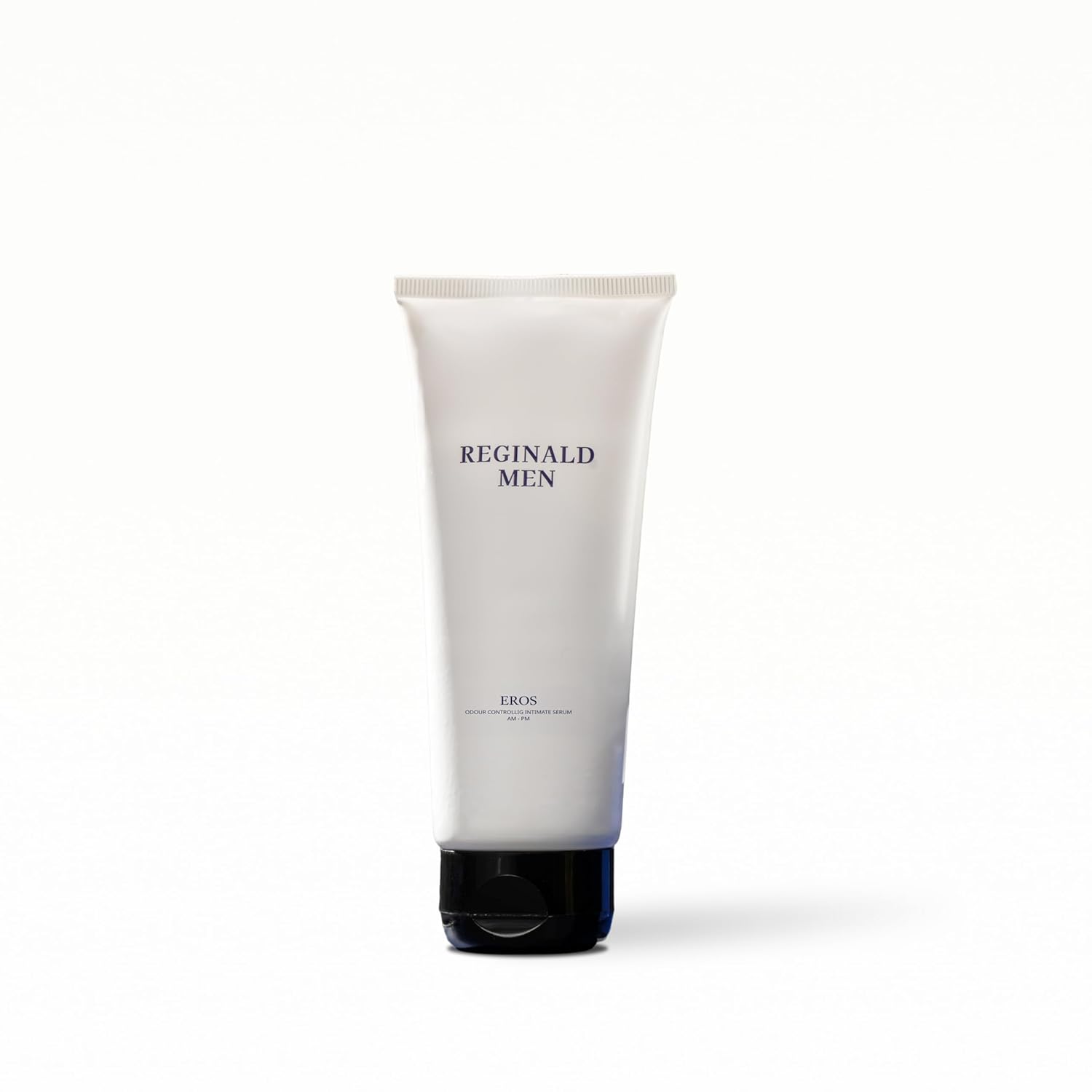 Tube of Reginald Men product on a white background