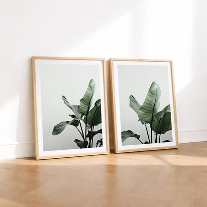 Set of 2 wall art paintings for living room & wall painting for bedroom wall decor - (10x13 Inch framed poster, Paintings for home decor)