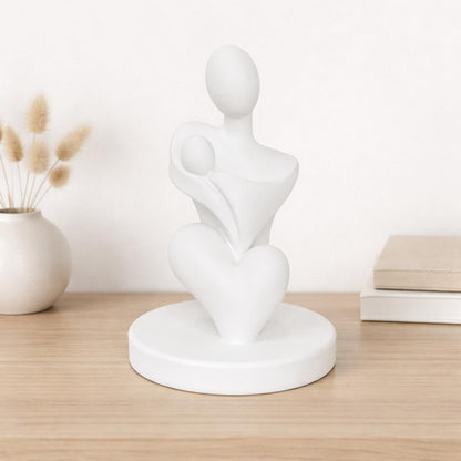 Mother Baby Statue Showpiece Gift,Mother Hugging Baby Figurine,Decor Items, Birthday Gifts Mother's Day, Baby Shower Gifts for Mom to be