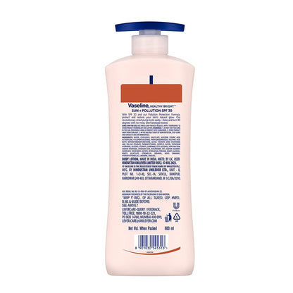 Vaseline Sun Protect SPF 30 Body Lotion, Reduces Tan Lines in 7 Days, UVA + UVB PA+++ Sun Protection, 600ml