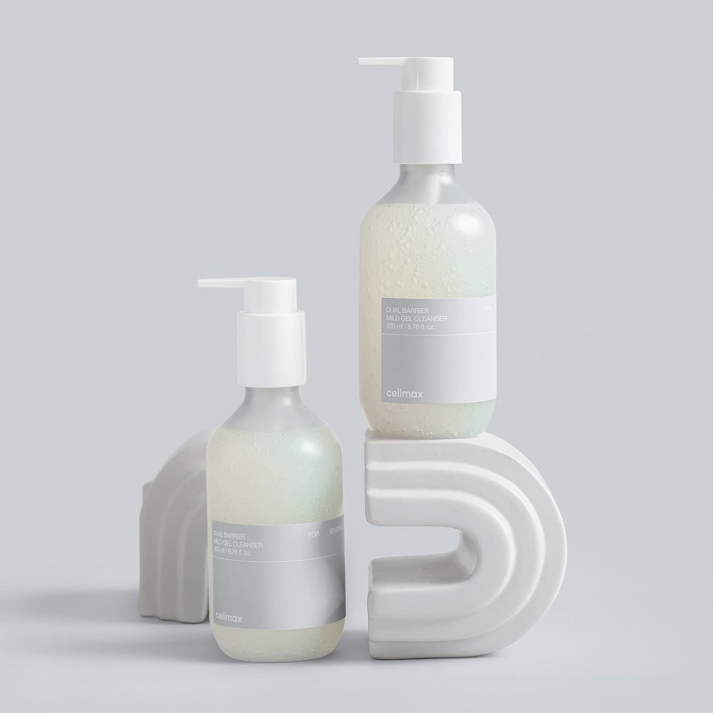 Celimax Dual Barrier Mild Gel Cleanser (200ml) | Ceramides & Panthenol for Barrier Repair | Hydrating Face Wash with Allantoin & Sodium Hyaluronate | Soothes & Protects Sensitive Skin