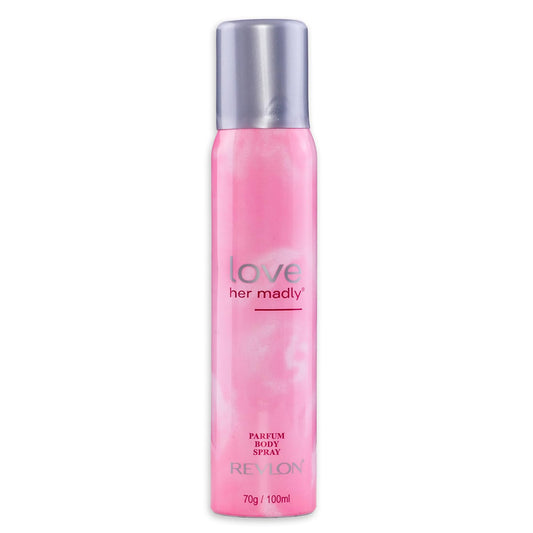 REVLON Rose Love Her Madly - Perfumed Body Spray for Women, 100 Ml