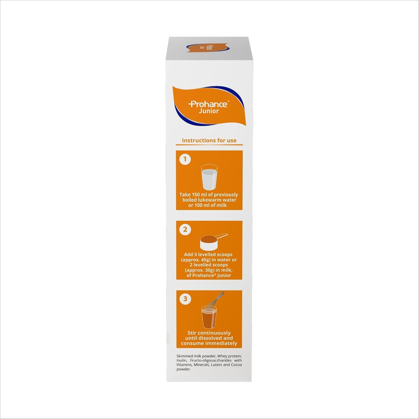 Prohance Toddler Junior 400G - All-Round Nutritional Formula for Growing Children (Chocolate) Powder