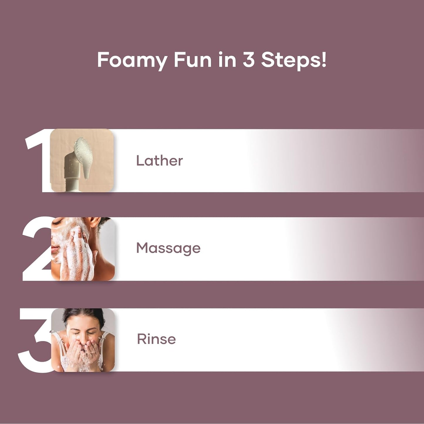 Saturn by GHC Shower Combo for Foaming Face Wash& Body wash With Built-In Face Brush for Hydrates Skin, Acne, Oil Control, Deep Cleansing, Nourishing & Moisturizing120 ml