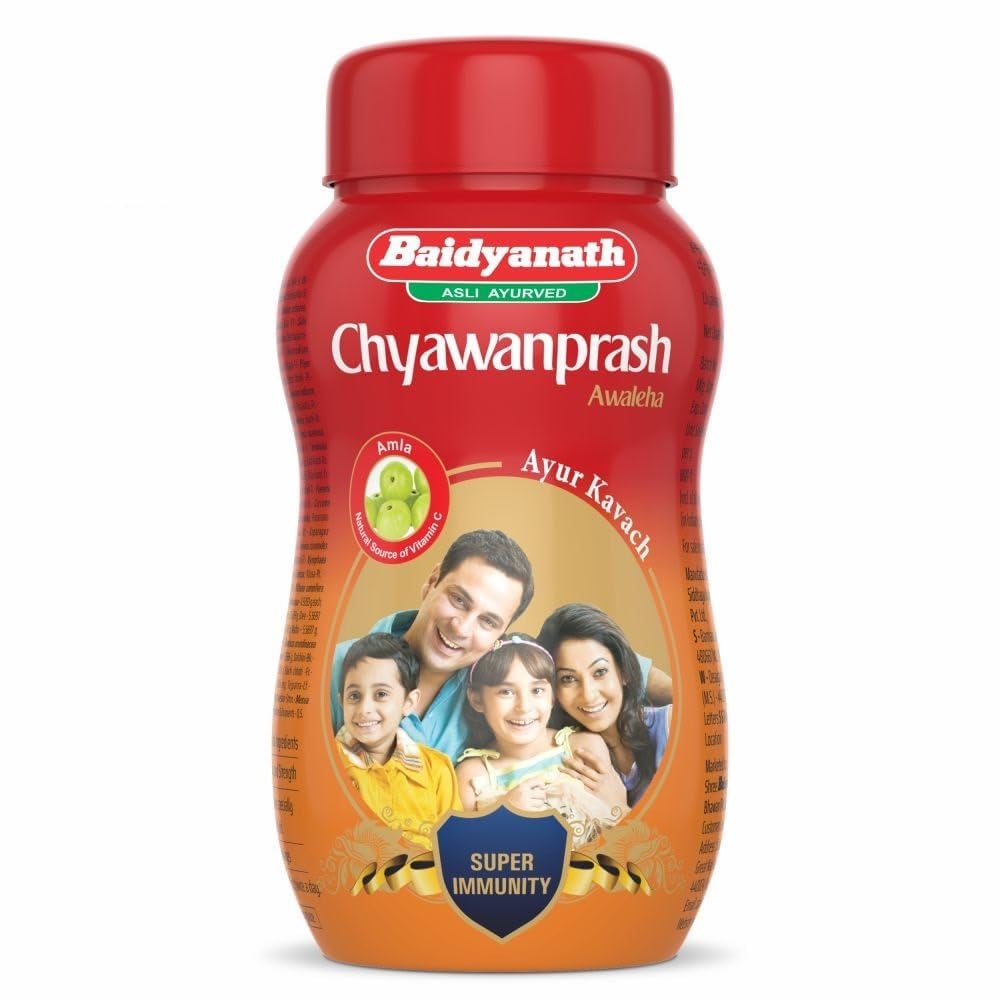Baidyanath Asli Ayurved Chyawanprash 450g |Natural Immunity Booster | Enhances Strength & Stamina | Made with 42 ingredients