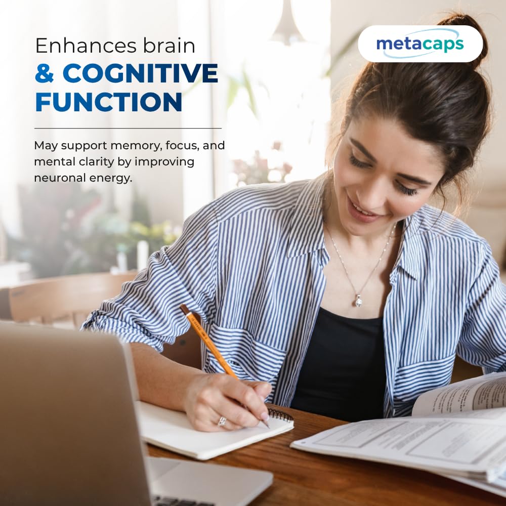 MetaCaps Benfotiamine 300mg + R-Alpha Lipoic Acid 200mg – 90 Veg Capsules | Maximum Strength Nerve Support Formula | Superior Fat-Soluble B1 & Bio-Active R-ALA | Supports Healthy Blood Sugar & Nerve Function | Vegan & Non-GMO