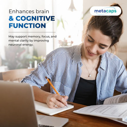 MetaCaps Benfotiamine 300mg + R-Alpha Lipoic Acid 200mg – 90 Veg Capsules | Maximum Strength Nerve Support Formula | Superior Fat-Soluble B1 & Bio-Active R-ALA | Supports Healthy Blood Sugar & Nerve Function | Vegan & Non-GMO