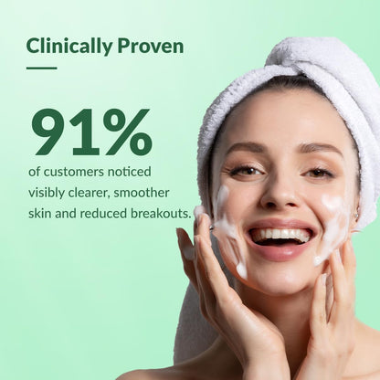 Fixderma 2% Salicylic Acid Mandefix Foaming Cleanser for Men & Women | Nondrying Cleanser, Exfoliator, Reduces Skin Ageing | Salicylic Acid Face Wash for Sensitive and Acne Prone Skin - 50ml