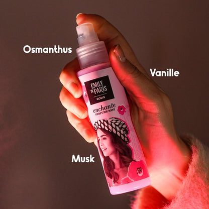 Cos-IQ Enchante Body Mist Long Lasting Fragrance | Floral Woody Musk |for Women's Perfume | Travel-Friendly Perfume Body Spray | 100ml