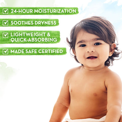 Mamaearth Baby Rich Moisturizing Cream With Almond Oil & Shea Butter For Dry Skin | For Face & Body | 24-Hour Moisturization | Nourishes & Softens Skin | 200 g