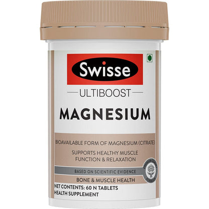 Zephivo Swisse Magnesium For Muscle Recovery, Sound Sleep & Stress Relief - Australia's No. 1 Magnesium Supplement, Manufactured In Australia - Supports Relaxing, Calming & Muscle Regenerative Sleep - 60 Tablets (1 Tablet Per Serving)