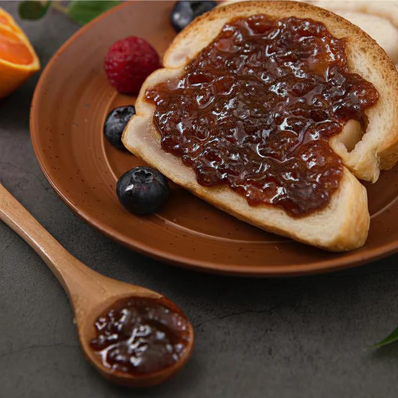 WellWith Sea Buckthorn Jam for Kids 250g, Pack of 1 | No Added Sugar | Made with Himalayan Sea Buckthorn Berries | Natural Fruit Spread for Bread, Toast, Pancakes & Sandwiches | Ideal For Breakfasts and Snacks.